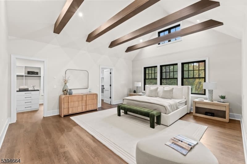 Luxury staged interior — short-term rental furnishing in Hackensack, NJ